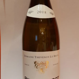 Coteaux Bourguignons – Blanc sec – 2018 – Domaine Thevenot Le Brun – 75cl