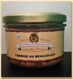 Terrine au Beaujolais  – Fines Saveurs Lyonnaises – 90g