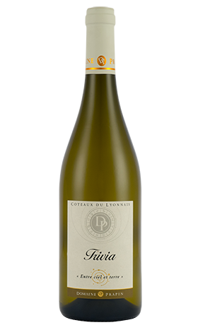 Coteaux du Lyonnais Biodynamie Trivia – Blanc sec – 2019 – Domaine de Prapin – 75cl