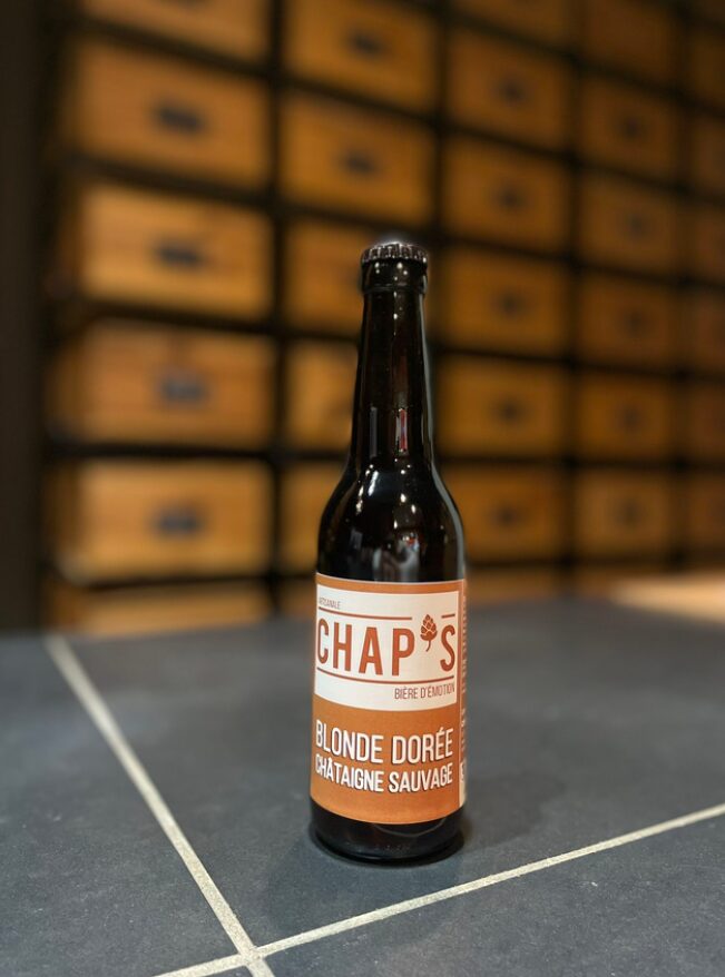 bière blonde dorée