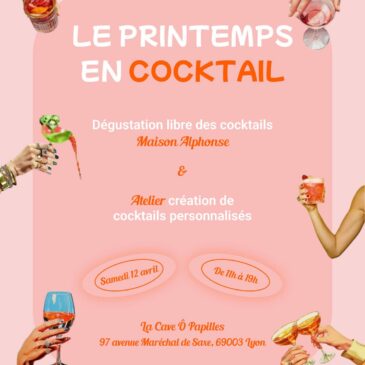 Le Printemps en Cocktail
