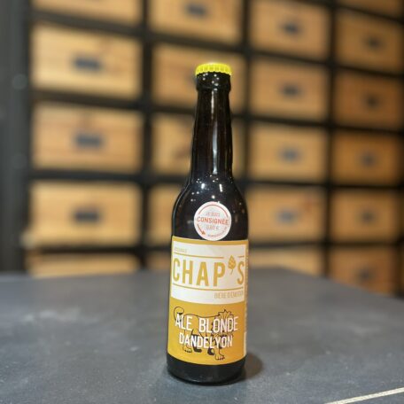 Bière ale blonde dandelyon de la brasserie Chap's