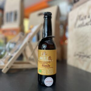 Bière La Mulette, blonde de la brasserie La Vieille Mule